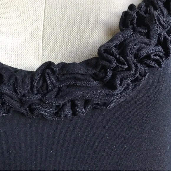 Karen Kane, black mini dress with long sleeves - Picture 5 of 7